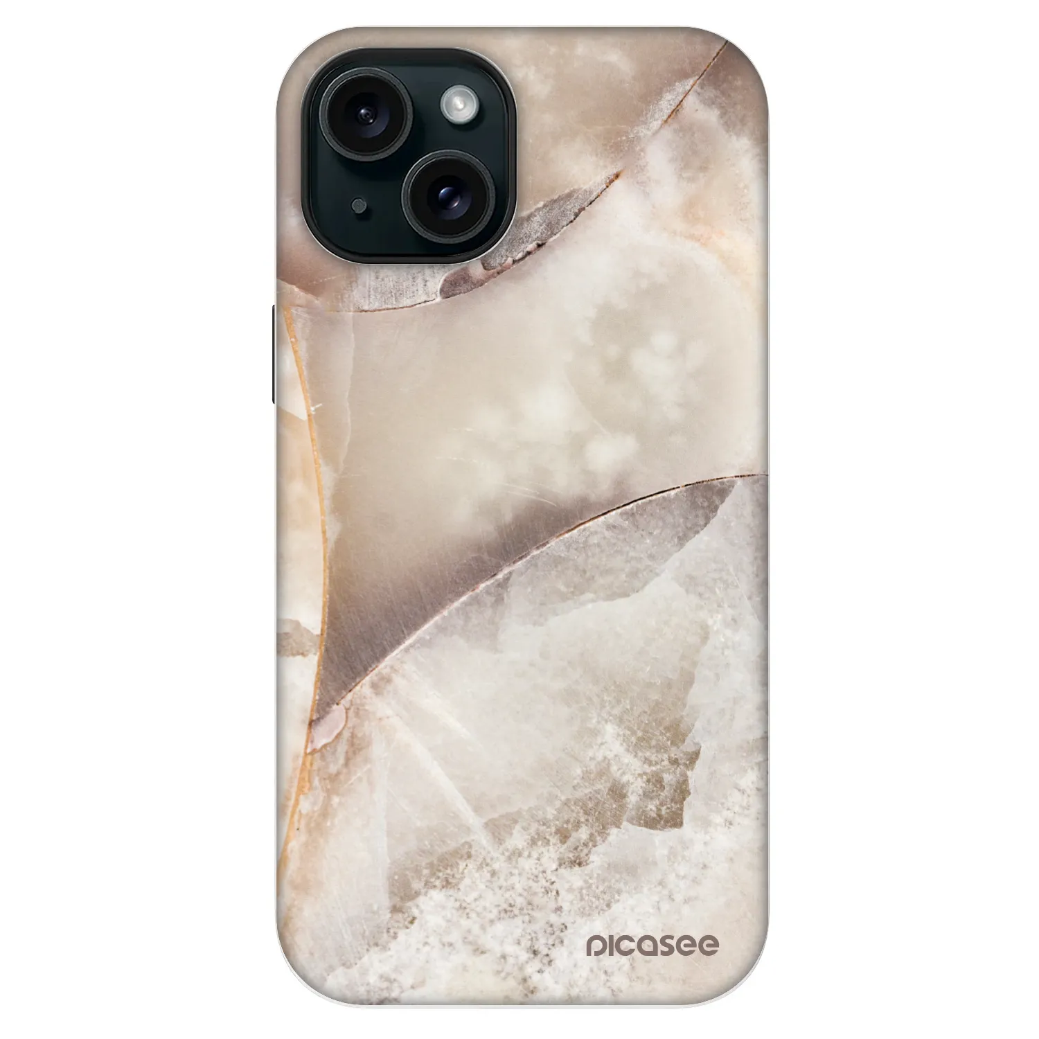 Picasee Fashion Case MagSafe pre Apple iPhone 13 - Cream marble