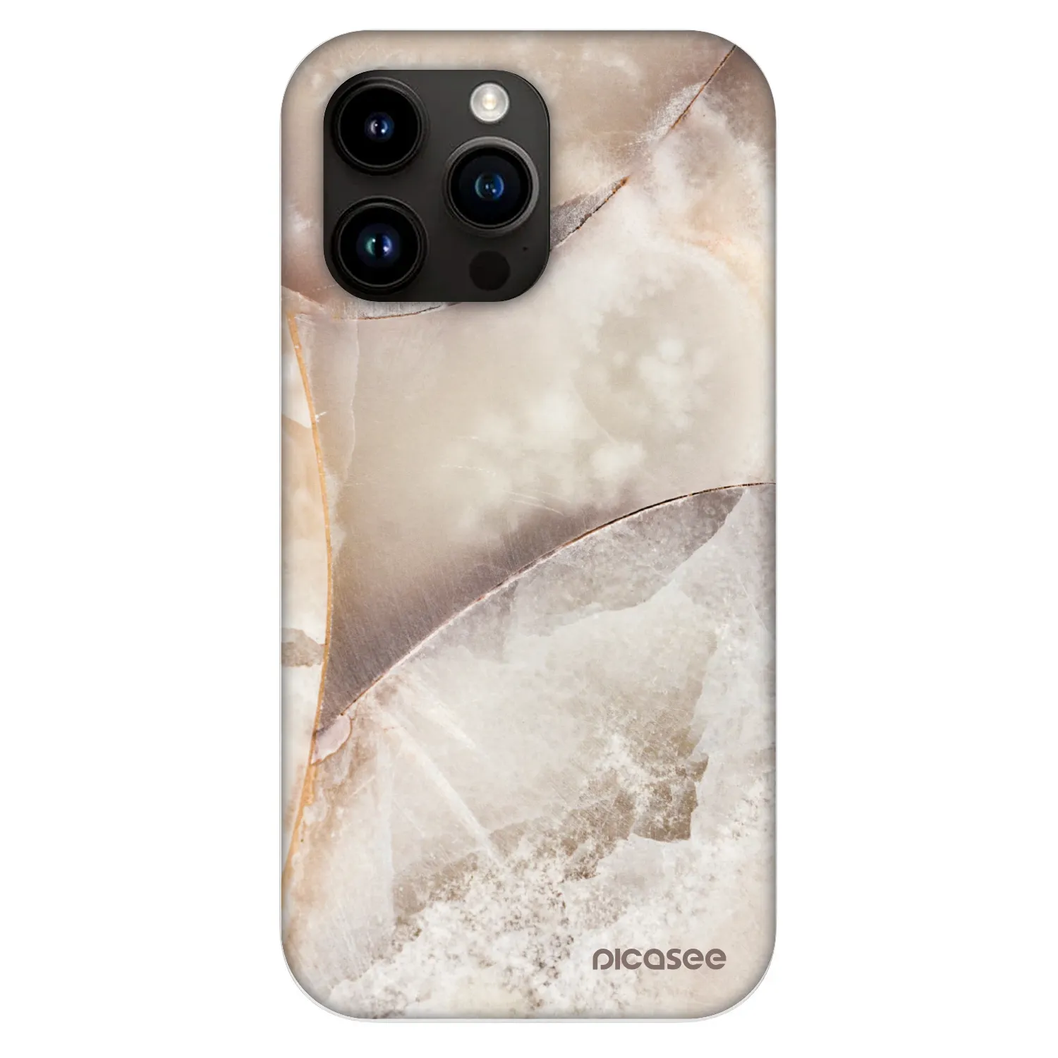 Picasee Fashion Case MagSafe pre Apple iPhone 13 Pro - Cream marble