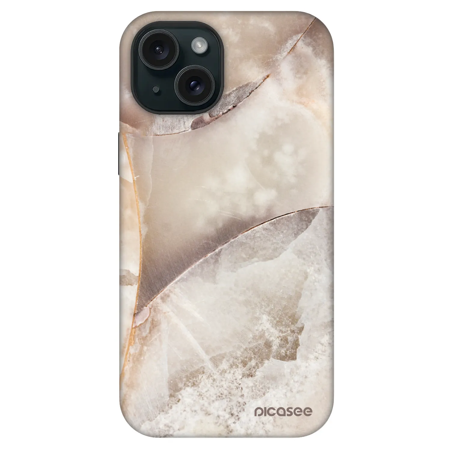 Picasee Fashion Case MagSafe pre Apple iPhone 15 - Cream marble