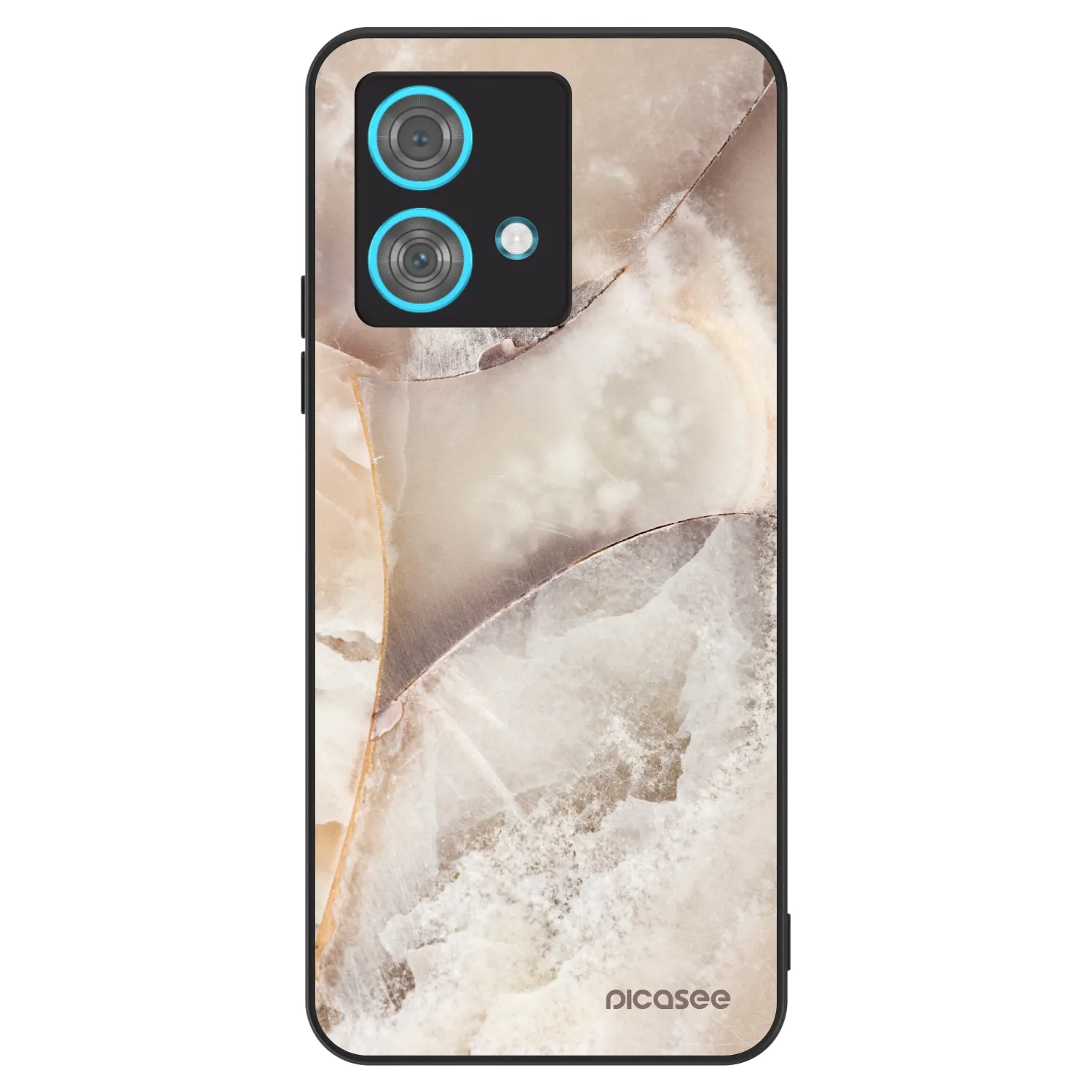 Picasee ULTIMATE CASE pro Motorola Edge 40 Neo - Cream marble