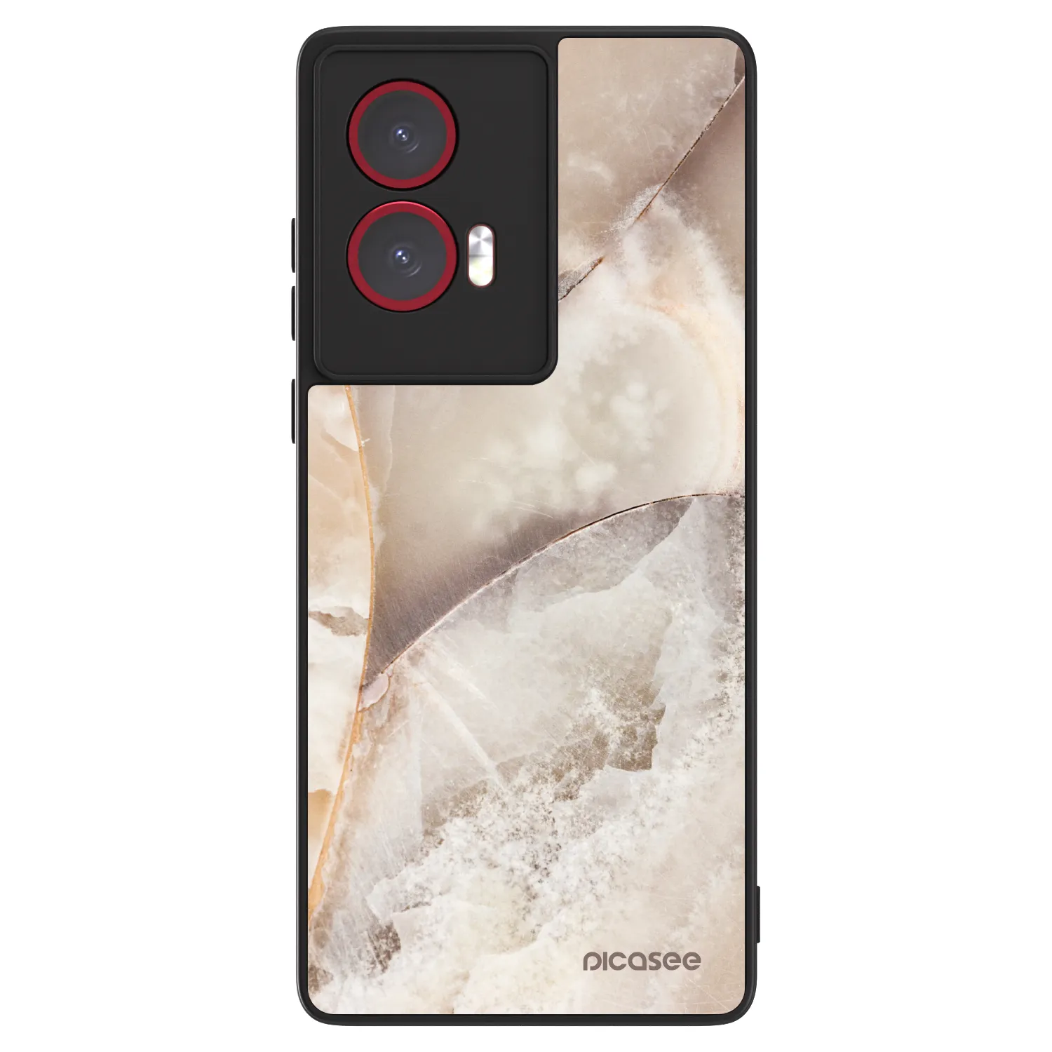 ULTIMATE CASE pro Motorola Edge 50 Fusion - Cream marble