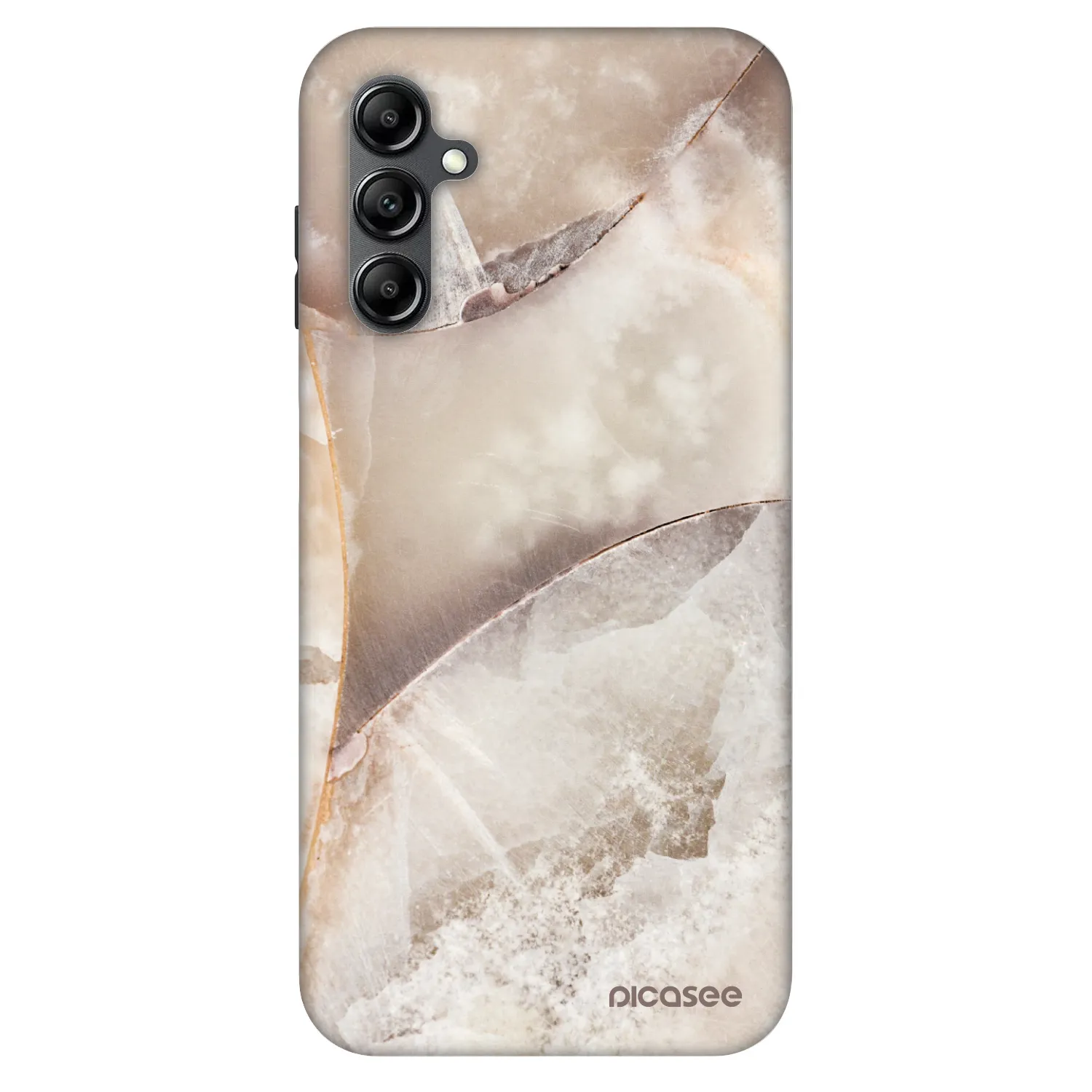 Picasee Fashion Case pre Samsung Galaxy A16 4G - Cream marble