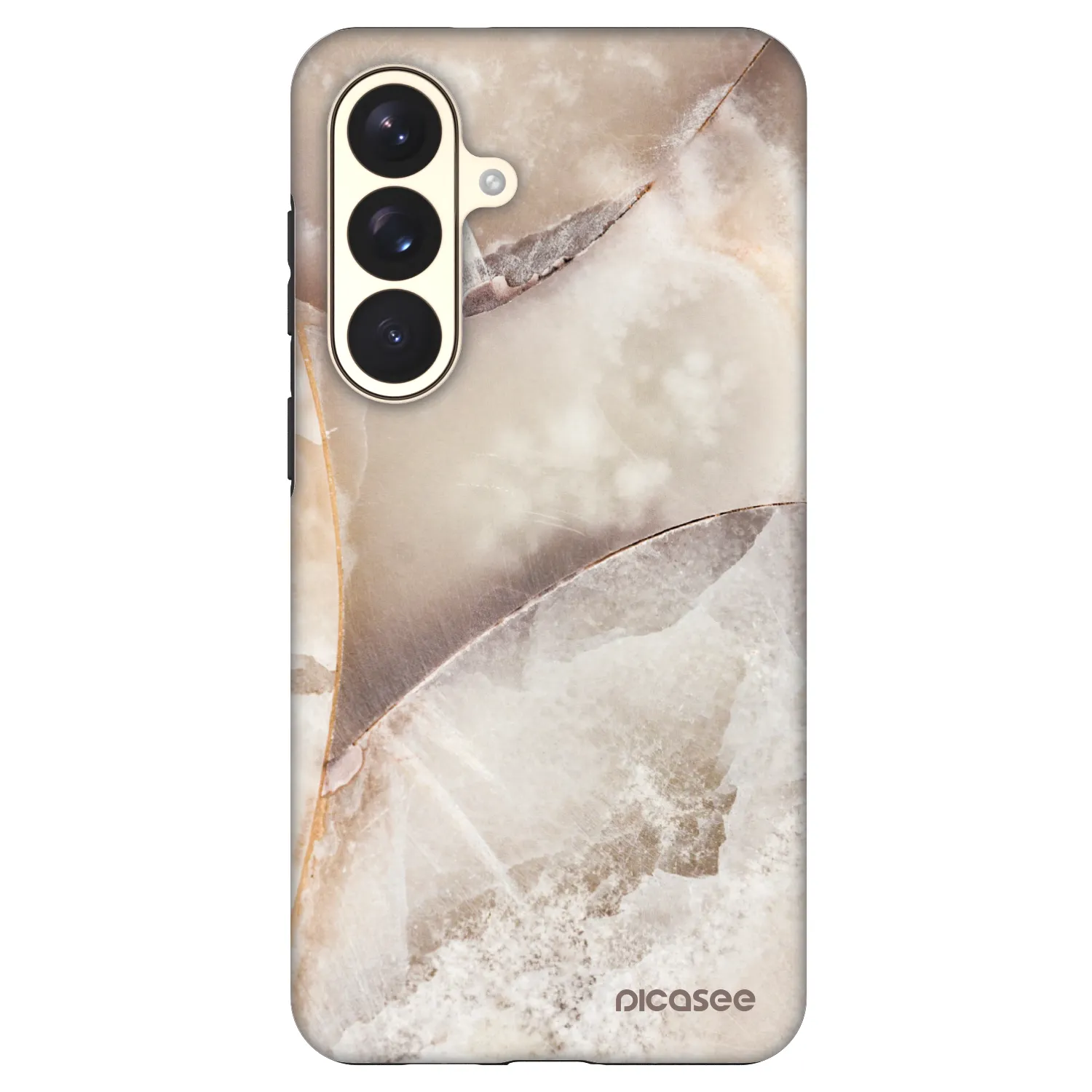 Picasee Fashion Case PowerShare pro Samsung Galaxy S26+ - Cream marble