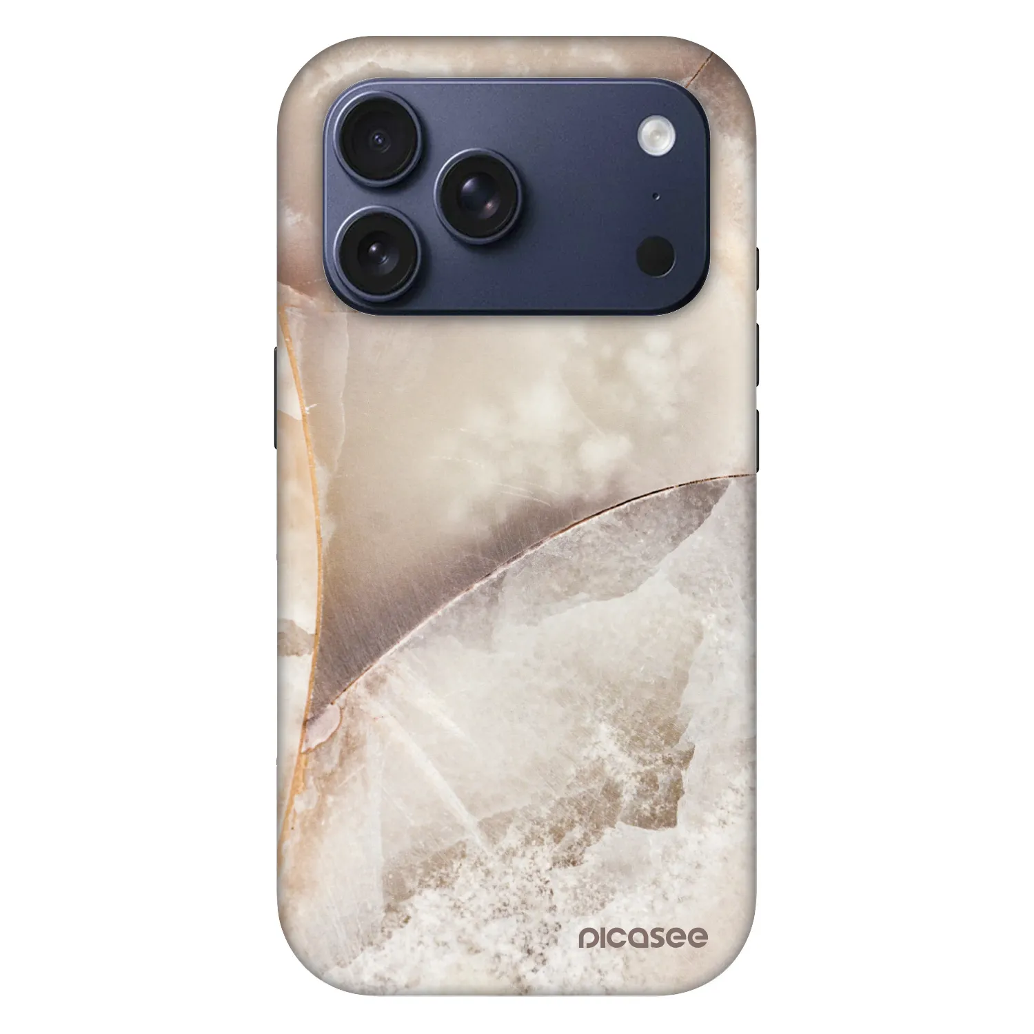 Picasee Fashion Case MagSafe pre Apple iPhone 18 Pro - Cream marble