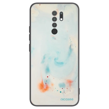 Picasee silikónový čierny obal pre Xiaomi Redmi 9 - Splash