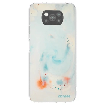 Picasee silikónový čierny obal pre Xiaomi Poco X3 - Splash