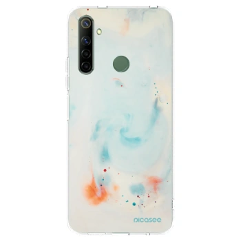 Picasee silikónový prehľadný obal pre Realme 6i - Splash