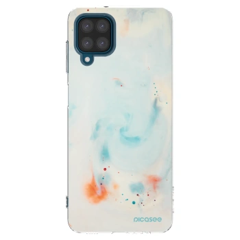 Picasee silikónový prehľadný obal pre Samsung Galaxy A12 A125F - Splash