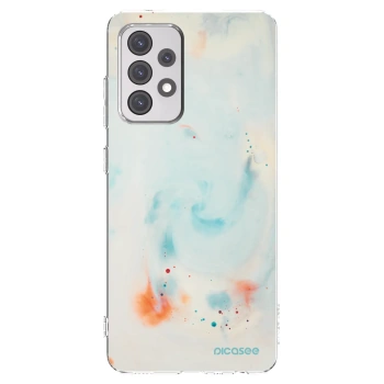 Picasee silikónový prehľadný obal pre Samsung Galaxy A52 5G A525F - Splash