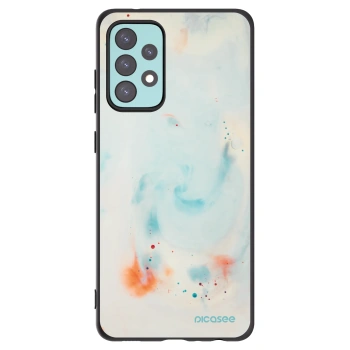 Picasee silikónový čierny obal pre Samsung Galaxy A72 A725F - Splash