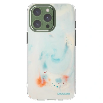 Picasee silikónový prehľadný obal pre Apple iPhone 13 Pro - Splash