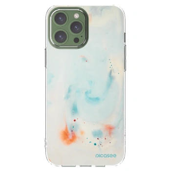 Picasee silikónový prehľadný obal pre Apple iPhone 13 Pro Max - Splash