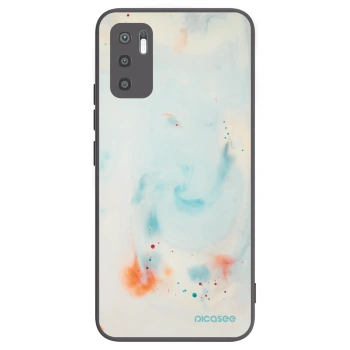 Picasee silikónový čierny obal pre Xiaomi Redmi Note 10 5G - Splash