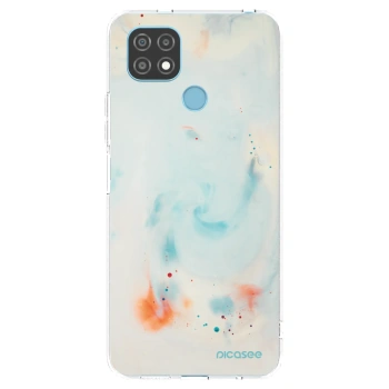 Picasee silikónový prehľadný obal pre Realme C21 - Splash