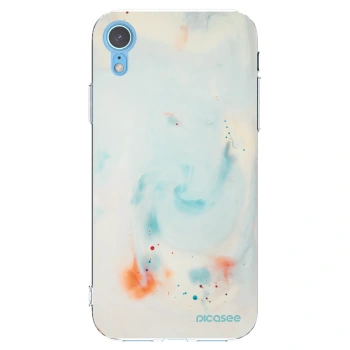 Picasee silikónový prehľadný obal pre Apple iPhone XR - Splash