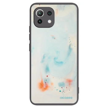 Picasee silikónový čierny obal pre Xiaomi 11 Lite 5G NE - Splash
