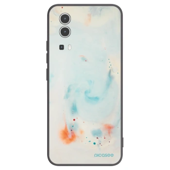 Picasee silikónový čierny obal pre Vivo Y72 5G - Splash