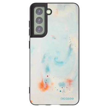 Picasee silikónový čierny obal pre Samsung Galaxy S21 FE 5G - Splash