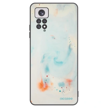 Picasee silikónový čierny obal pre Xiaomi Redmi Note 11 - Splash
