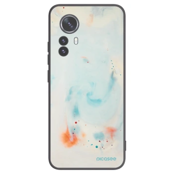 Picasee silikónový čierny obal pre Xiaomi 12 Pro - Splash