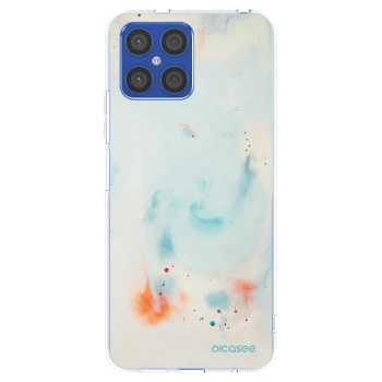Picasee silikónový prehľadný obal pre Honor X8 4G - Splash