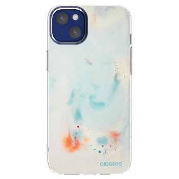 Picasee silikónový prehľadný obal pre Apple iPhone 14 Plus - Splash