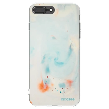 Picasee silikónový prehľadný obal pre Apple iPhone 8 Plus - Splash