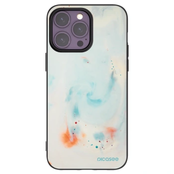 Picasee silikónový čierny obal pre Apple iPhone 14 Pro Max - Splash