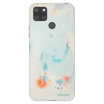 Picasee silikónový prehľadný obal pre Realme C21Y - Splash