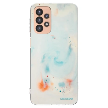 Picasee silikónový prehľadný obal pre Samsung Galaxy A23 A236B 5G - Splash