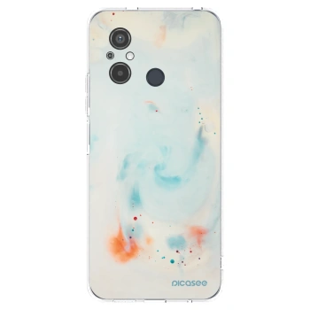 Picasee silikónový prehľadný obal pre Xiaomi Redmi 12C - Splash