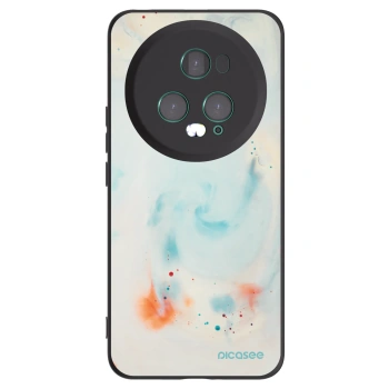 Picasee silikónový čierny obal pre Honor Magic5 Pro - Splash