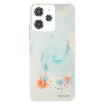 Picasee silikónový prehľadný obal pre Xiaomi Redmi 12 4G - Splash