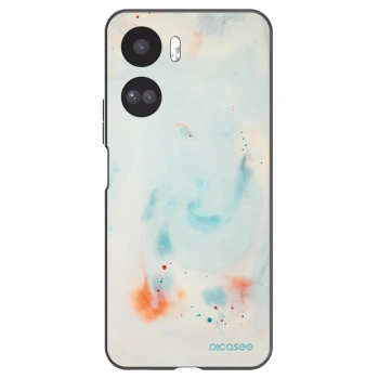 Picasee silikónový čierny obal pre Honor 90 Lite 5G - Splash