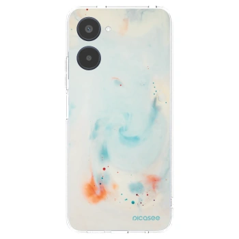 Picasee silikónový prehľadný obal pre Realme 10 4G - Splash