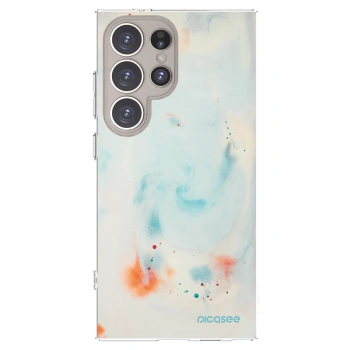 Picasee silikónový prehľadný obal pre Samsung Galaxy S24 Ultra S928B 5G - Splash