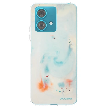 Picasee silikónový prehľadný obal pre Motorola Edge 40 Neo - Splash