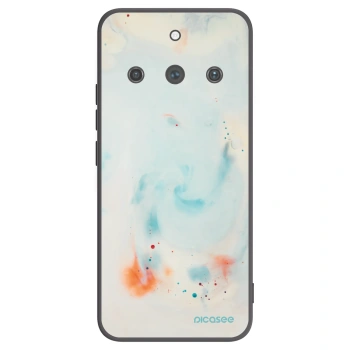 Picasee silikónový čierny obal pre Realme 11 Pro+ - Splash