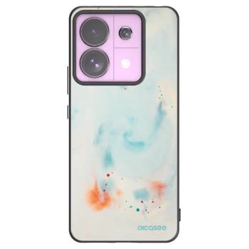 Picasee silikónový čierny obal pre Xiaomi Redmi Note 13 Pro 5G - Splash