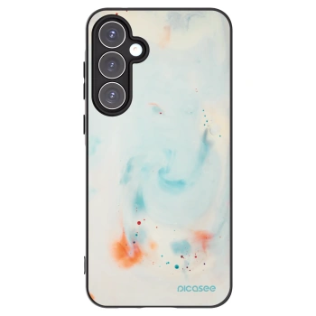 Picasee silikónový čierny obal pre Samsung Galaxy A55 5G A556B - Splash