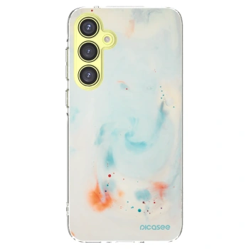 Picasee silikónový prehľadný obal pre Samsung Galaxy A35 5G A356B - Splash