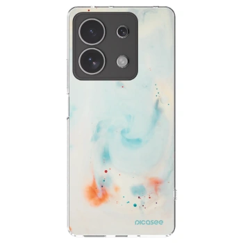 Picasee silikónový prehľadný obal pre Xiaomi Redmi Note 13 4G - Splash