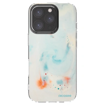 Picasee silikónový prehľadný obal pre Apple iPhone 16 Pro - Splash