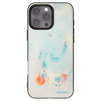 Picasee silikónový čierny obal pre Apple iPhone 16 Pro Max - Splash