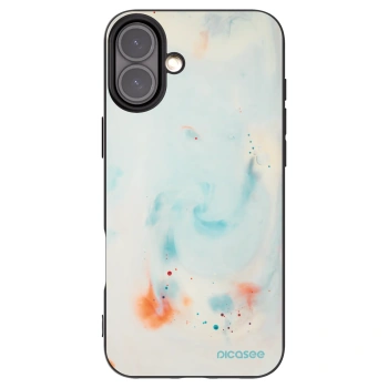 Picasee silikónový čierny obal pre Apple iPhone 16 Plus - Splash