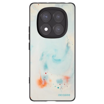 Picasee silikónový čierny obal pre Xiaomi Redmi Note 14 Pro 5G - Splash
