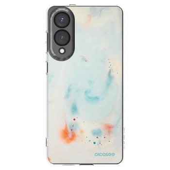 Picasee silikónový prehľadný obal pre Samsung Galaxy S25 Edge 5G - Splash