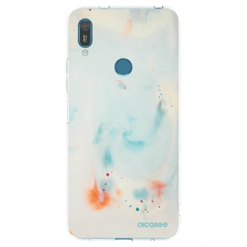 Picasee silikónový prehľadný obal pre Huawei Y7 2019 - Splash