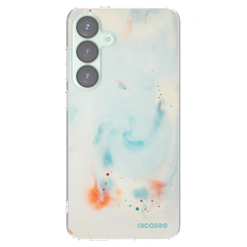 Picasee silikónový prehľadný obal pre Samsung Galaxy S25+ 5G - Splash