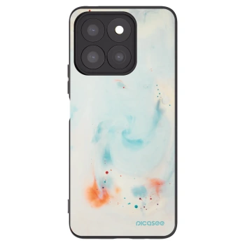 Picasee silikónový čierny obal pre Honor X8c - Splash